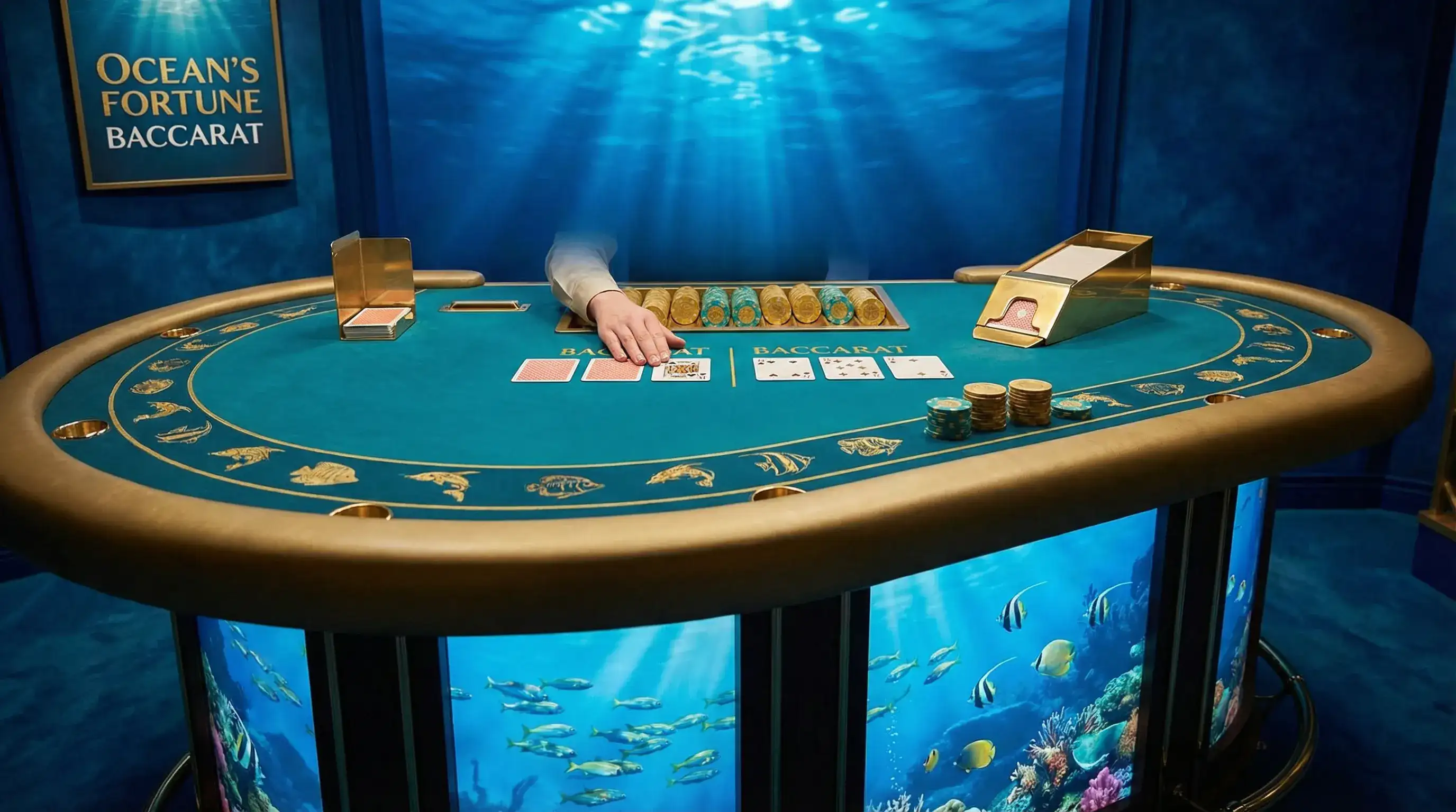 Mesa de Bacará elegante no sssbet